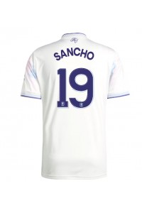 Aston Villa Jadon Sancho #19 Jalkapallovaatteet Kolmaspaita 2025-26 Lyhythihainen